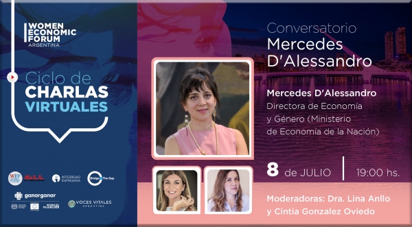 Ciclo de Charlas Virtuales - Conversatorio con Mercedes D&#039;Alessandro