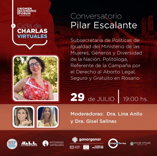 Ciclo de Charlas Virtuales - Conversatorio Pilar Escalante